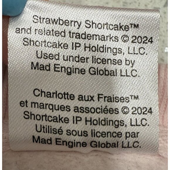 Strawberry Shortcake Womens Sweatshirt Size S Pink Crewneck Nostalgia - Picture 6 of 8